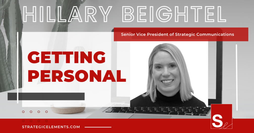 Getting personal with Hillary Beightel