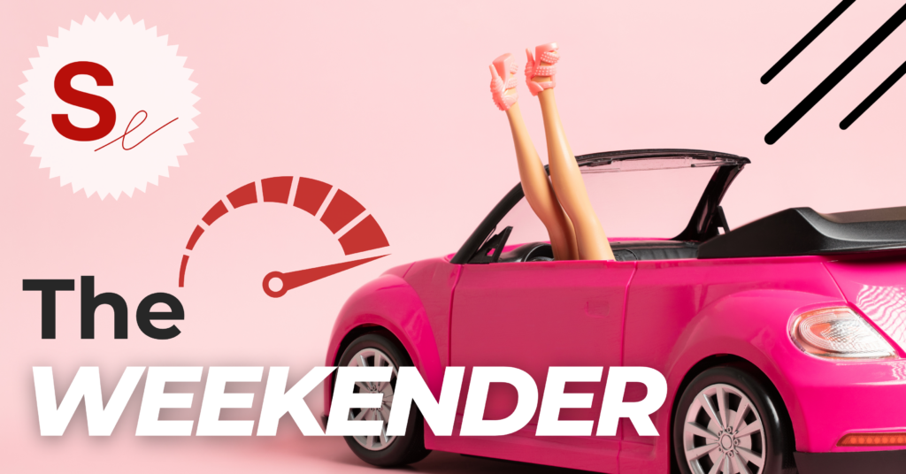 Static header for the August 18th edition of The Weekender.
