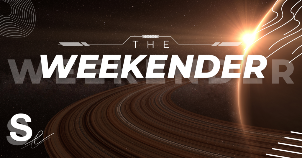Static header for the August 25th edition of the Weekender.